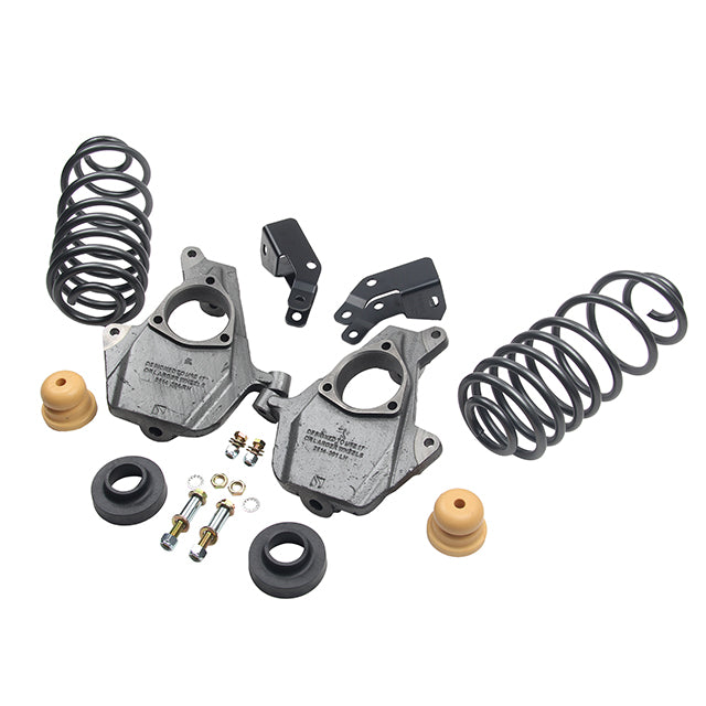BELLTECH 1019 LOWERING KITS Front And Rear Complete Kit W/O Shocks 2014-2019 GM SUV W/MAG/AUTO RIDE 2-3F-4 in.R