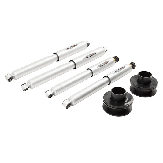 BELLTECH 1028SP LEVELING KITS 2.5 in. Coil Spring Spacer Inc. Front and Rear Trail Performance Struts/Shocks 2005-2018 Ford F250 / F350SD 4wd (All Cabs) 2.5 in.