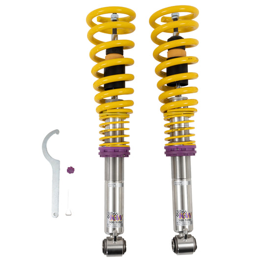 BELLTECH 14008 COILOVER KIT Factory Preset Fixed Damping 0-3 in. Height Adjustable Drop 2004-2013 Ford F150 (All Cabs) 2wd Front Struts only (Stainless Steel fixed dampening) 0 in.-3 in. Drop 04-13 Ford F150 (All Cabs) 4wd 0 in.-4 in. Drop