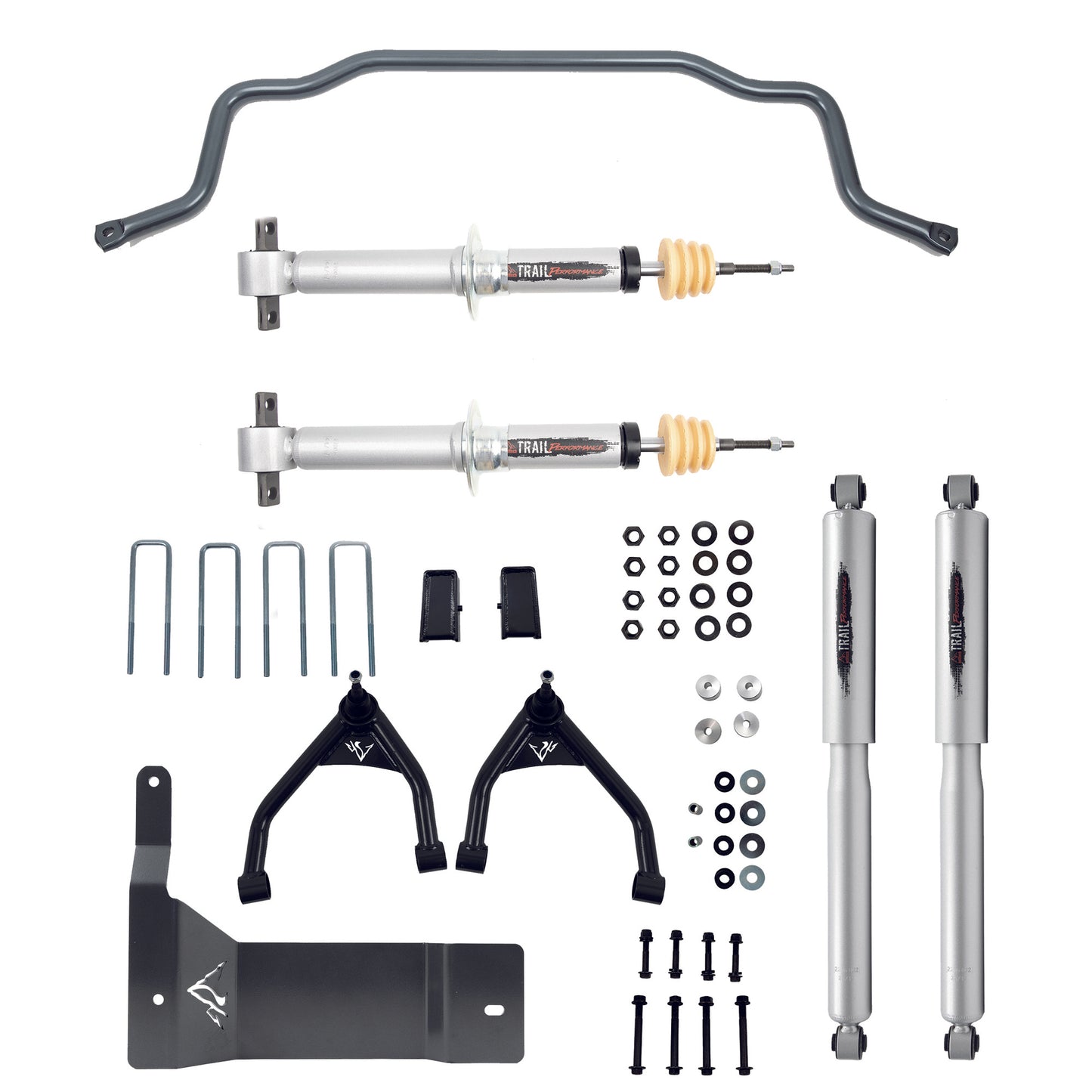 BELLTECH 150206TPS LIFT KIT 4in. Lift Kit Inc. Front and Rear Trail Performance Struts/Shocks 2014-2016 Silverado / Sierra 1500 4wd (Ext & Crew Cab) 4in. Lift