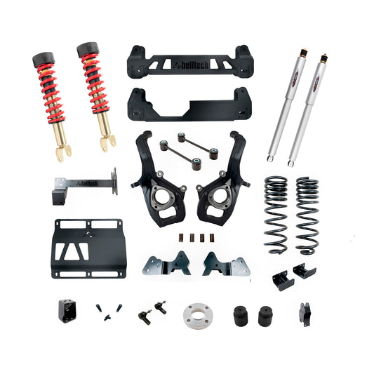 BELLTECH 153712HK LIFT KIT 6-8in. Lift Kit Inc. Front and Rear Trail Performance Coilovers/Shocks 2019-2021 Ram 1500 4WD (All Cabs) 6-8in. Lift