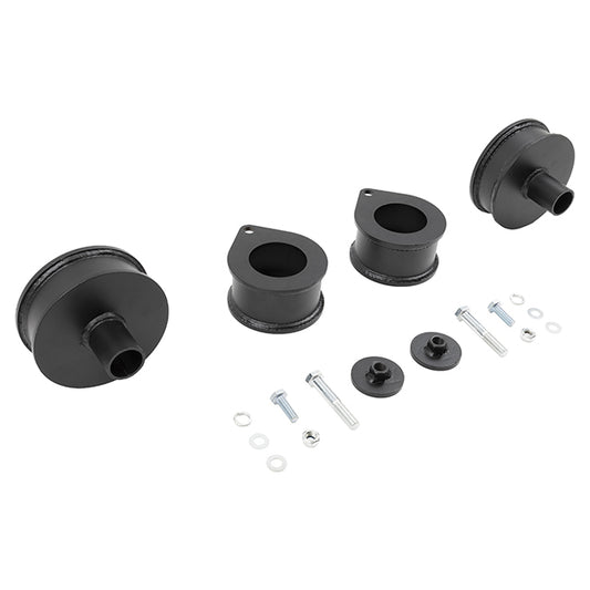 BELLTECH 34864 LEVELING SPACER 2.5 in. Lift Front and Rear Coil Spring Spacers 2007-2017 Jeep Wrangler Rubicon (JK/JKU) 2.5 in.F/2 in.R Spring Spacer Set