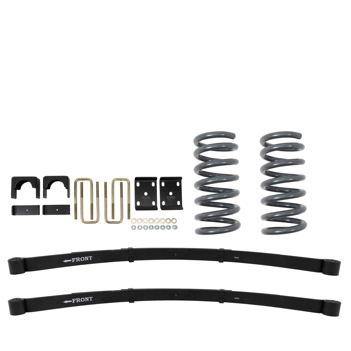 BELLTECH 437 LOWERING KITS Front And Rear Complete Kit W/O Shocks 2004-2010 Nissan Titan (All Cabs) 2 in.F/4 in.R drop W/O Shocks