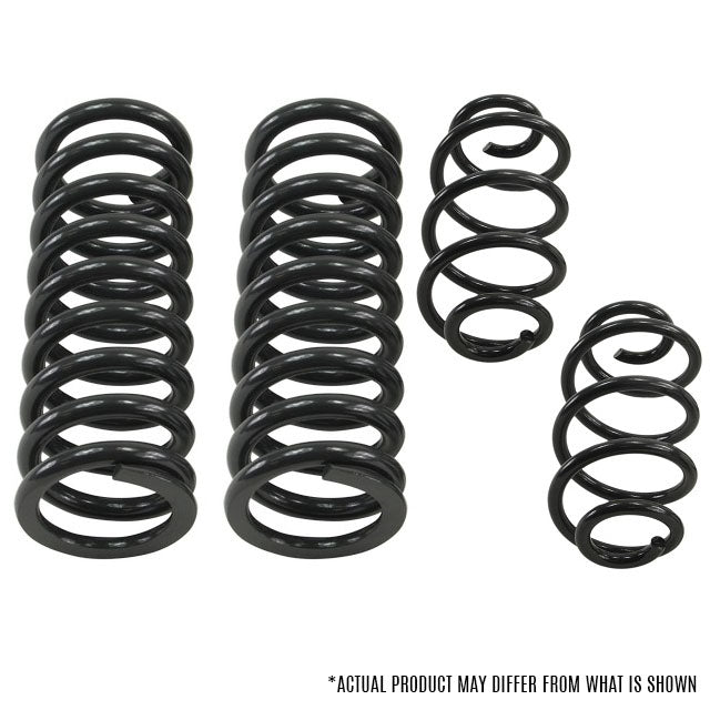 BELLTECH 5812 MUSCLE CAR COIL SET 1.4 in. Front and 1.4 in. Rear Lowered Ride Height 2005-2014 Ford Mustang (6 cyl. & 8 cyl.) 1.4 in. F/1.4 in. R Drop