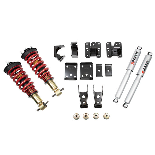 BELLTECH 646HK PERF HANDLING KIT Complete Kit Inc. Height Adjustable Front Coilovers & Front Sway Bar 2007-2013 Chevrolet Silverado/Sierra 1500 (All Cabs) Short Bed