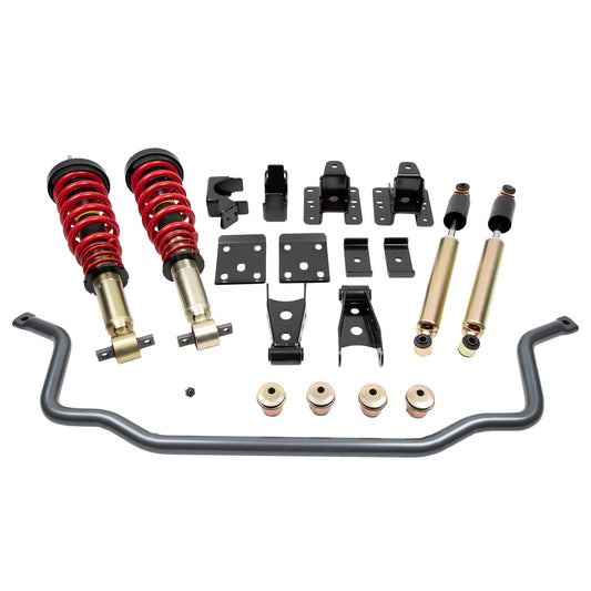 BELLTECH 987HKP PERF HNDLNG KIT PLUS Complete Kit Inc. Damping/Height Adjustable Front Coilovers & Front Sway Bar 2014-2018 Chevrolet Silverado/Sierra 1500 (All Cabs) Short Bed