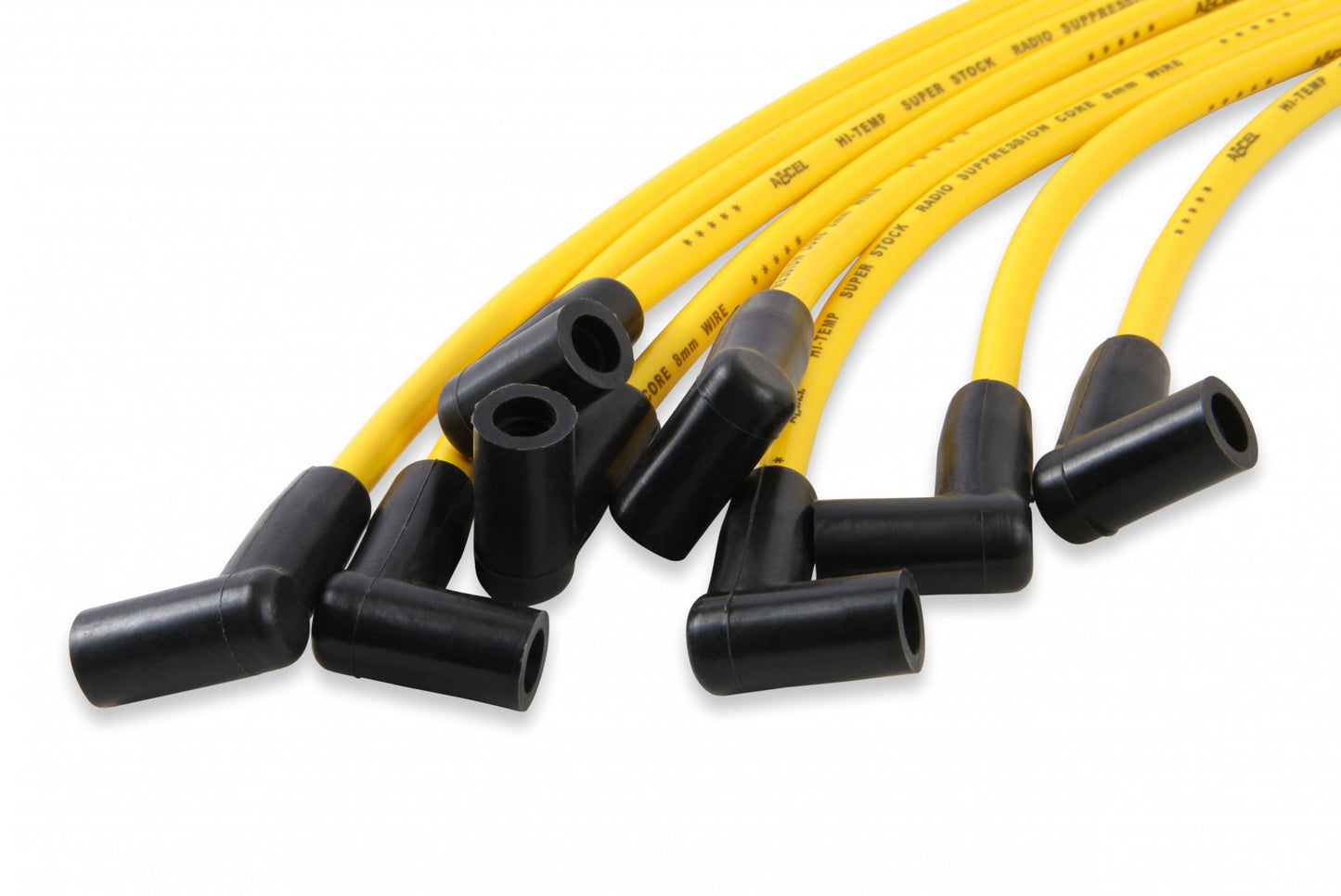 ACCEL Spark Plug Wires - Super Stock 4000 - 8mm - Yellow 4068