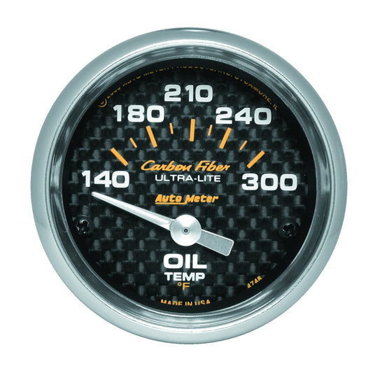 AutoMeter GAUGE, FLUID TEMPERATURE, 2 1/16" , 2 CHAN, SELECTABLE, ULTRA-LITE ELITE DIGITAL 6754-UL