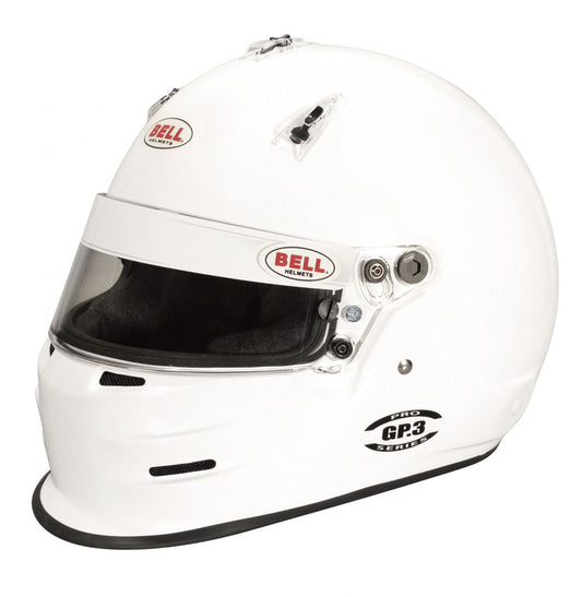 Bell GP3 White Racing Helmet - 60 cm '1313004