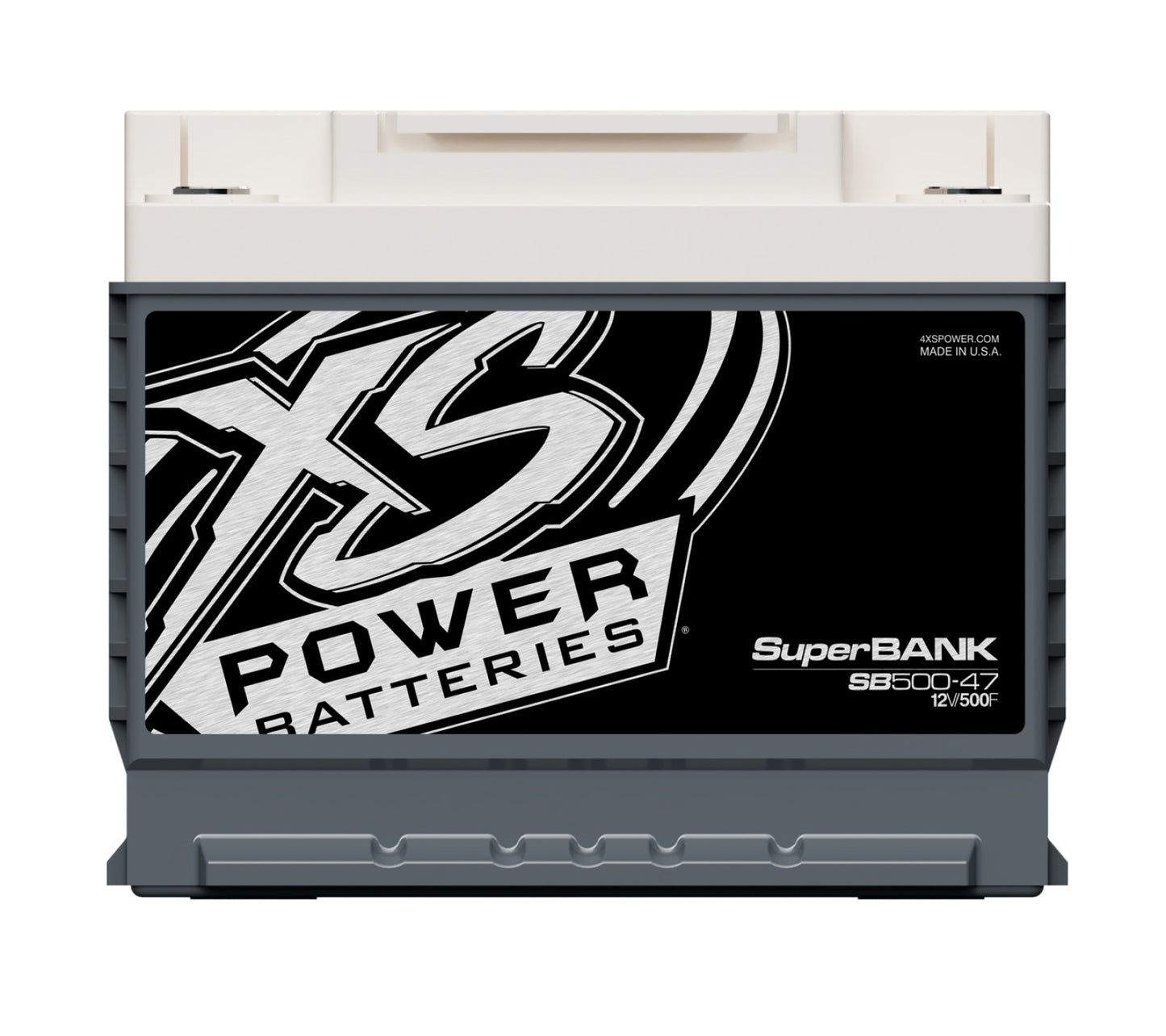 XS Power Batteries 12V Super Bank Capacitor Modules - M6 Terminal Bolts Included 10000 Max Amps SB500-47