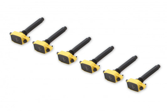 ACCEL Ignition Coil - SuperCoil - 2011-2016 Mopar -3.6L V6 - Yellow - 6-Pack 140648-6
