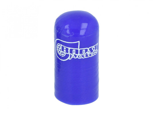 BOOST products Silicone Coolant Cap 10mm (3/8") ID, Blue SI-CAP-10B