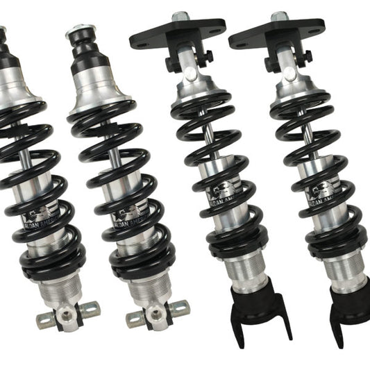 Aldan American Coil-Over Kit GM Chevy C5/C6 Front and Rear Set. Single Adj. 550 lbs. Springs C56SB4L