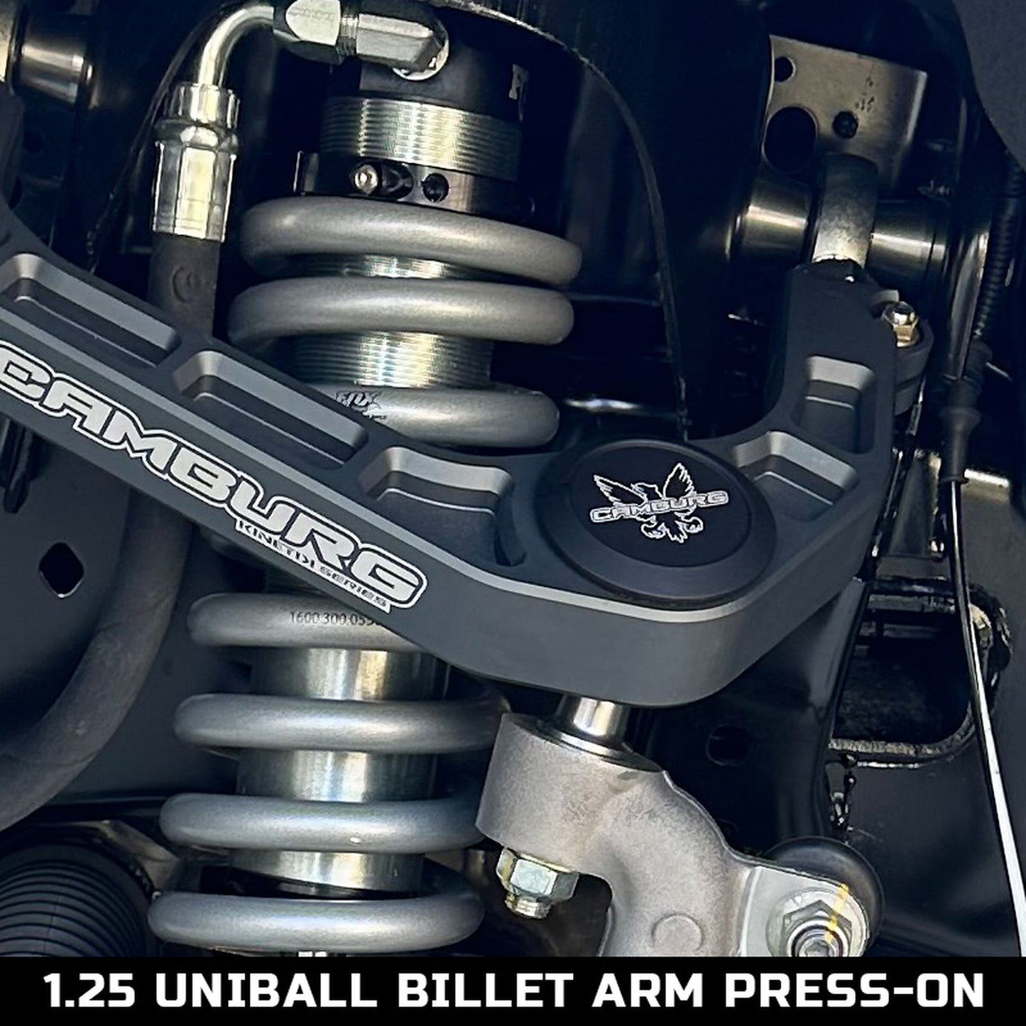 Camburg 1.25" Tube Upper Control Arm Uniball Cap Kit