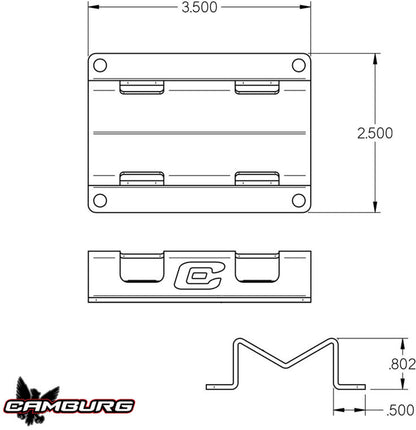 Camburg Bolt-On Clamp CAM-040101
