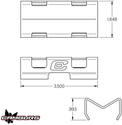 Camburg Weld-On Clamp CAM-040102