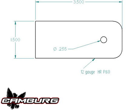 Camburg Fender Washer Kit - Blue
