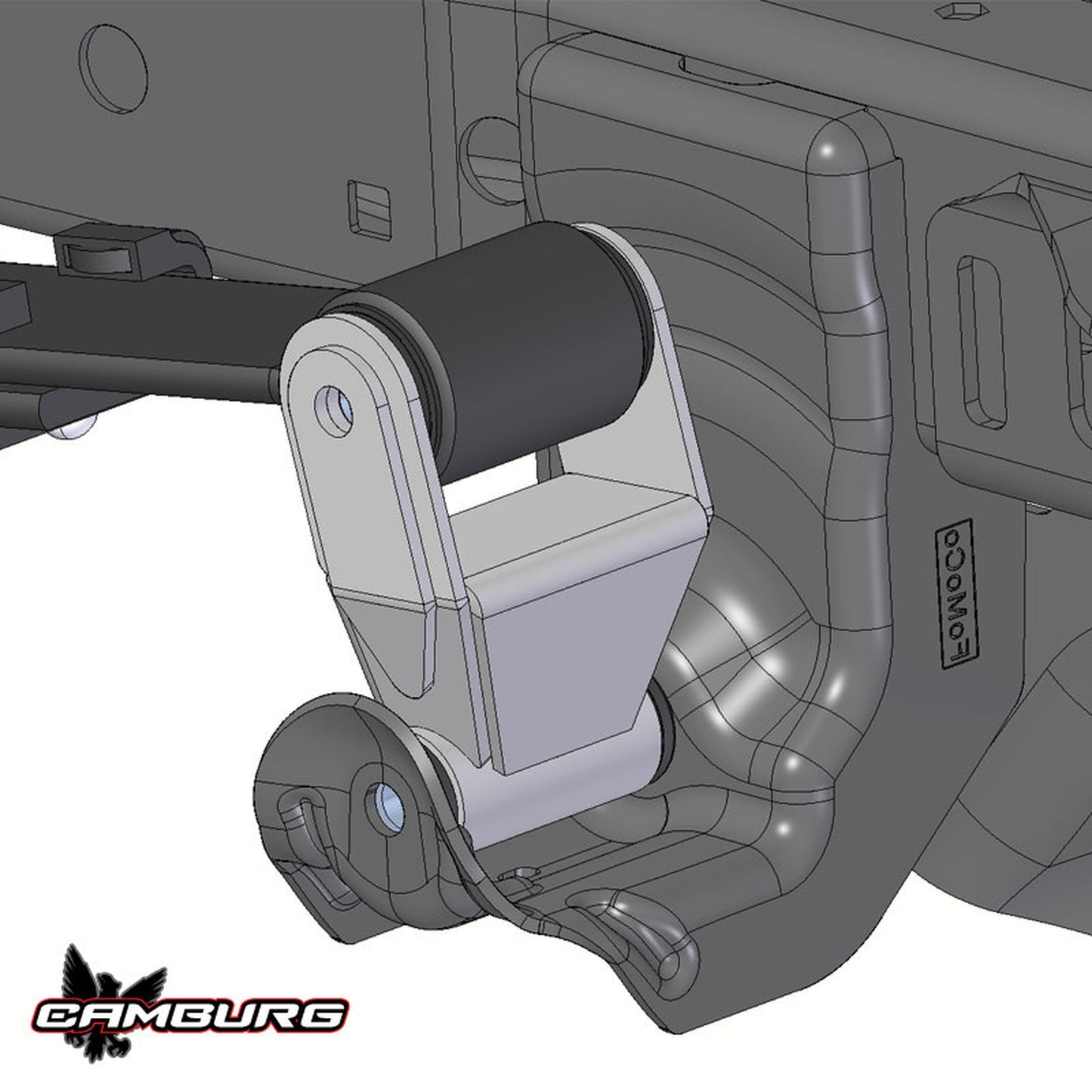 Camburg Ford Stock Length TIG 4130 Shackles