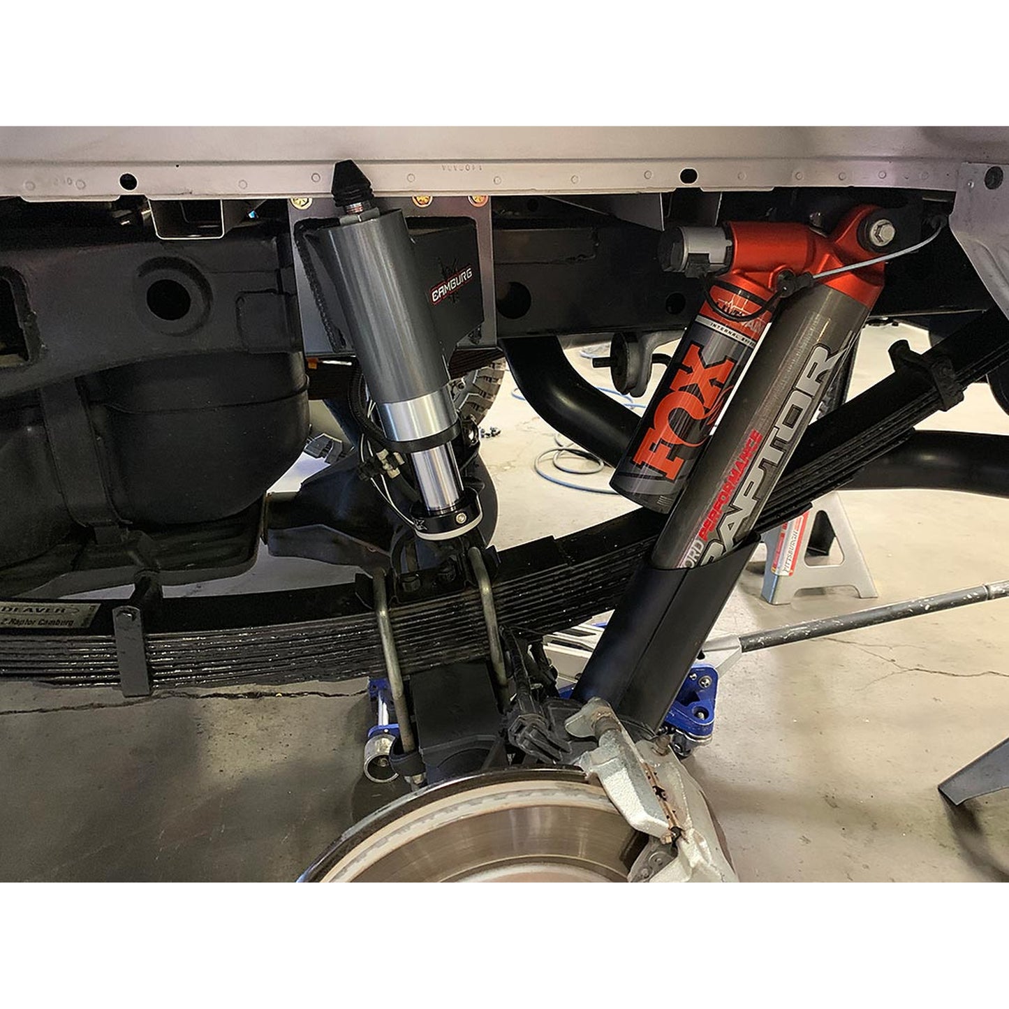 Bolt-on Rear Spring Over 2.5 Bump Stop Mount Kit