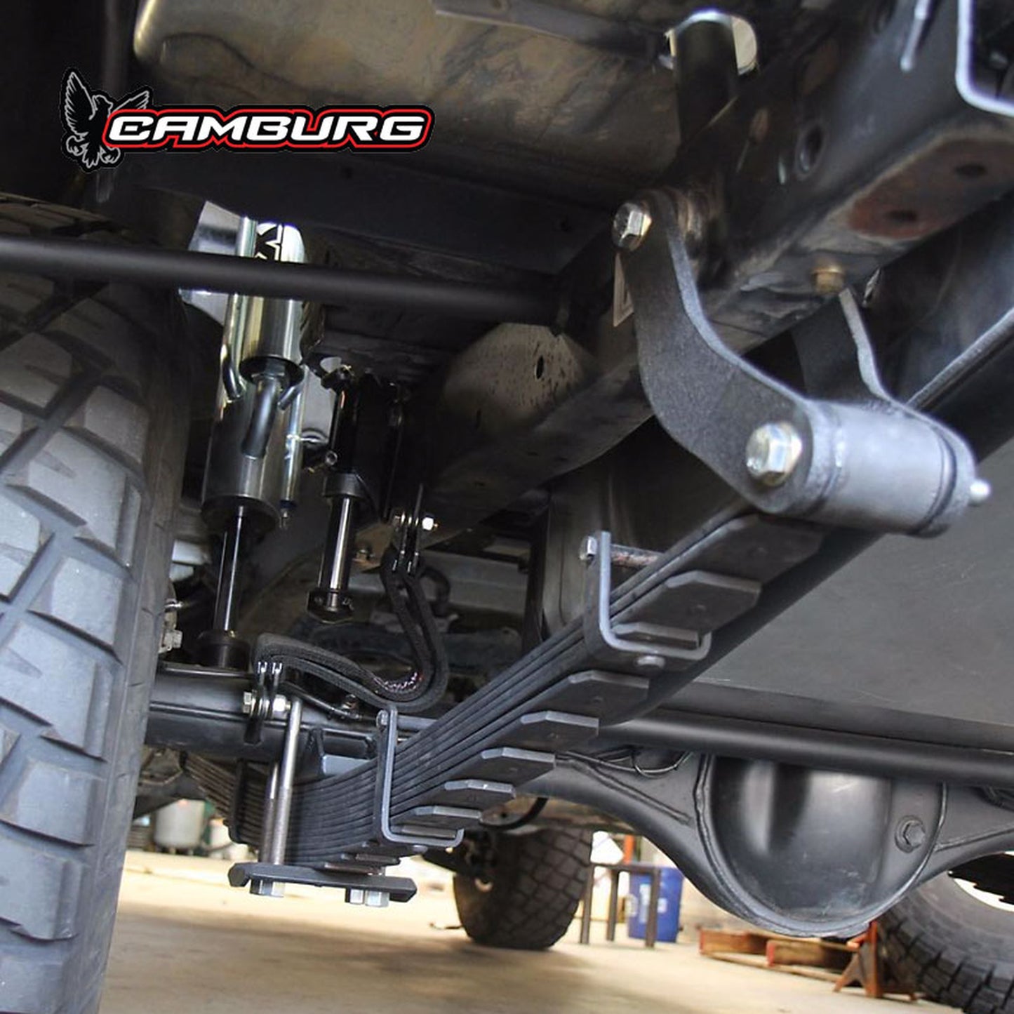 Bolt-on Rear Spring Under 2.5 Bump Stop Mount Kit W/ Fox 2.0 Bump Stops