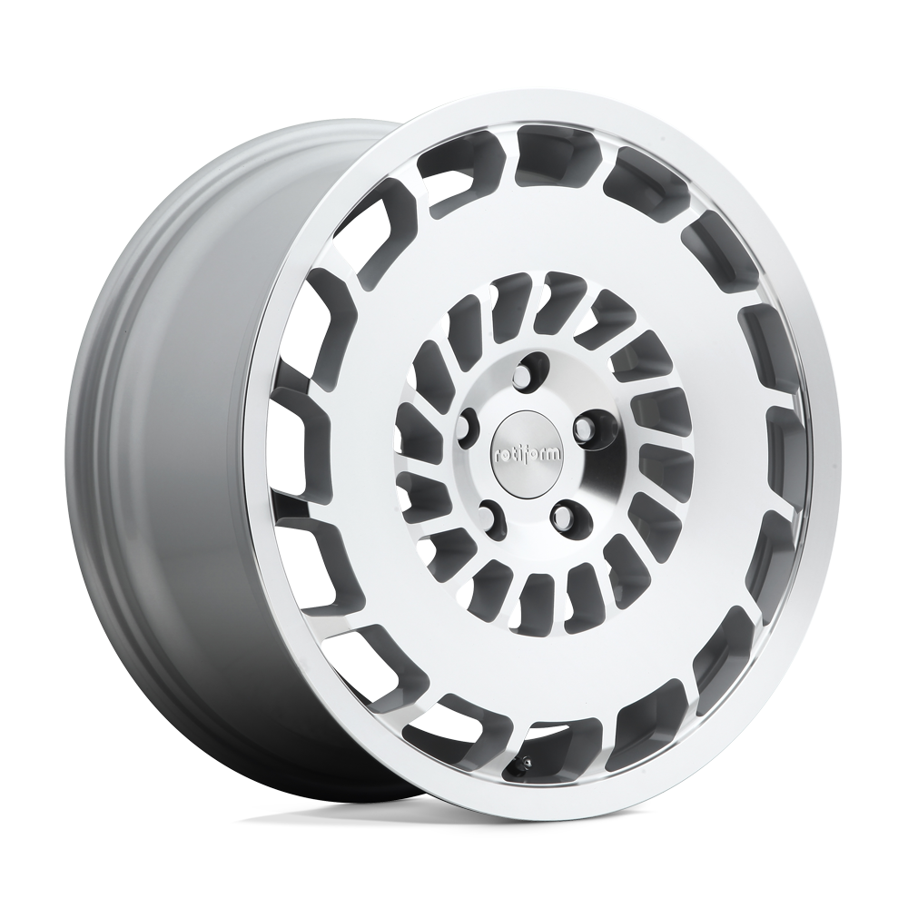 R135 19X8.5 5X112 GL-SLVR-MACH 45MM