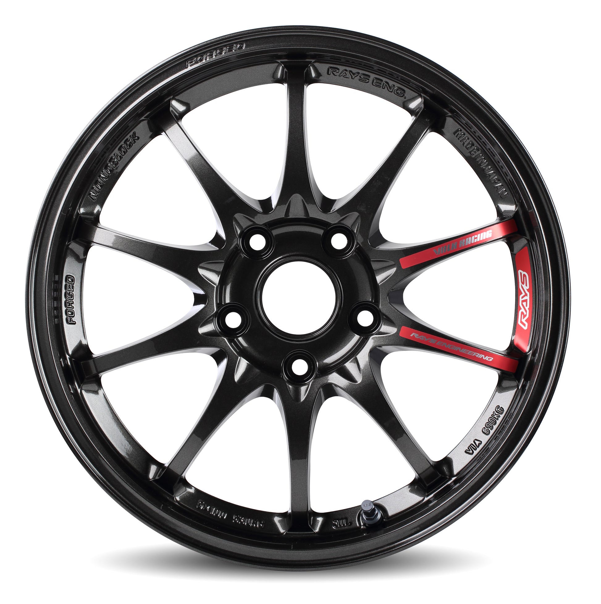 Volk CE28 CLUB RACER II BLACK EDITION 18x9.0 DIAMOND DARK GUNMETAL (MM) Wheel