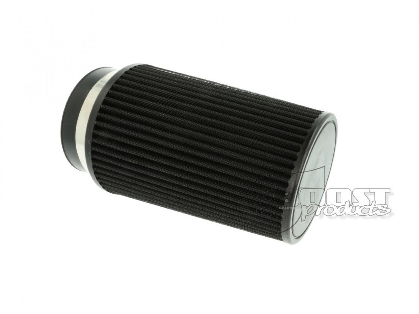 BOOST products Universal Air Filter 100mm (3-15/16") ID Connection, 200mm (7-7/8") Length, Black IN-LU-200-100