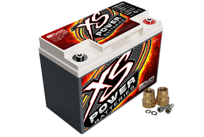 XS Power Batteries 12V AGM S Series Batteries - Automotive Terminals Included 800 Max Amps S545