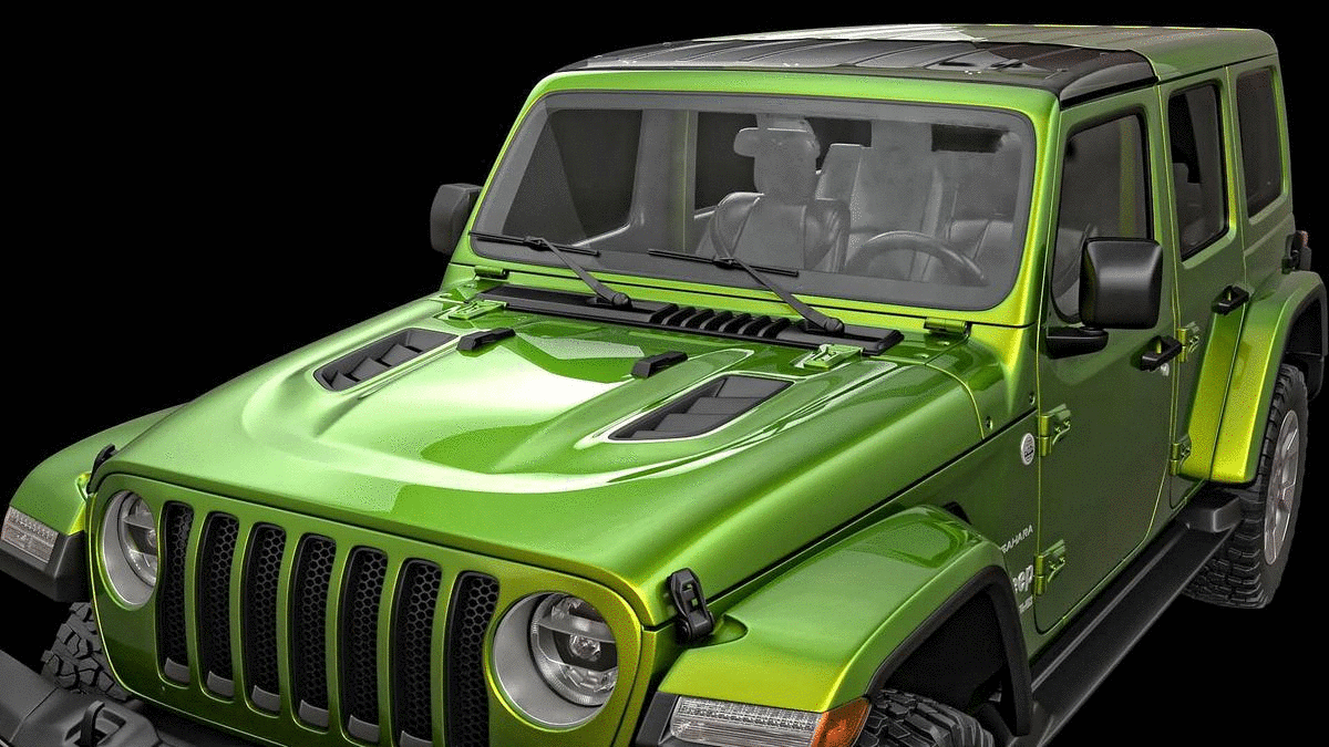 ClearLidz Jeep JL/JT Clear Panorama Hardtop Panel for 18-Present Wrangler JL /JLU and 20-Present Gladiator JT 4 Door ClearLidz CL300
