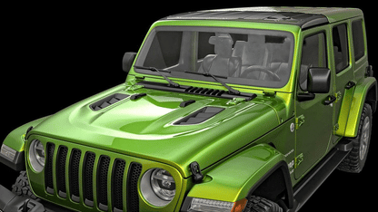 ClearLidz Jeep JL/JT Clear Panorama Hardtop Panel for 18-Present Wrangler JL /JLU and 20-Present Gladiator JT 4 Door ClearLidz CL300