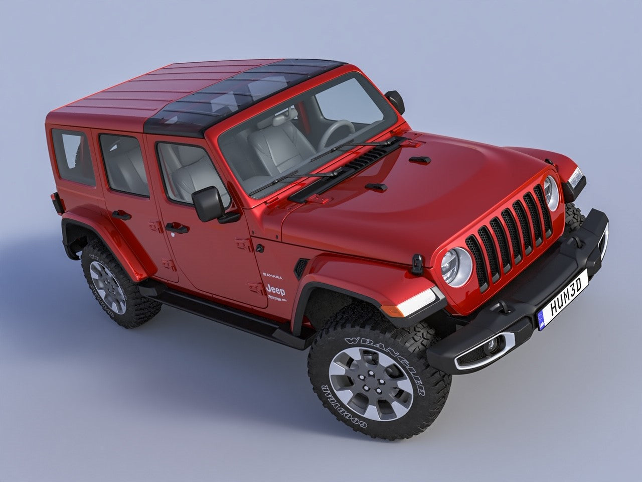 ClearLidz Jeep JL/JT Clear Panorama Hardtop Panel for 18-Present Wrangler JL /JLU and 20-Present Gladiator JT 4 Door ClearLidz CL300