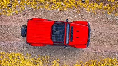 ClearLidz Jeep JL/JT Clear Panorama Hardtop Panel for 18-Present Wrangler JL /JLU and 20-Present Gladiator JT 4 Door ClearLidz CL300