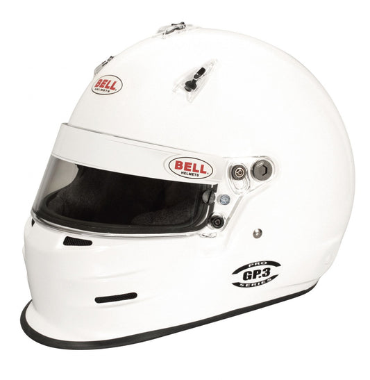 Bell GP3 White Racing Helmet - 58 cm '1313002