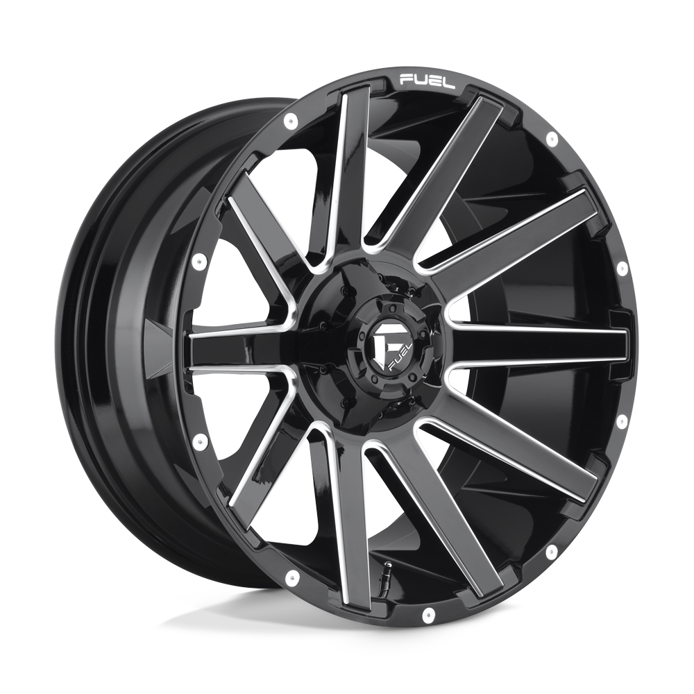 D615 20X10 8X170 GL-BLK-MIL -18MM