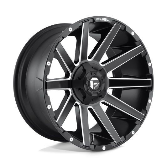 D616 20X10 8X6.5 MT-BLK-MIL -18MM