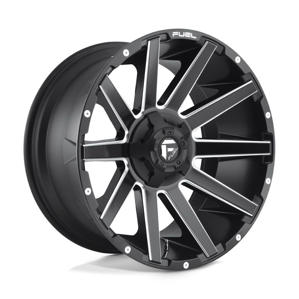 D616 20X10 8X180 MT-BLK-MIL -18MM