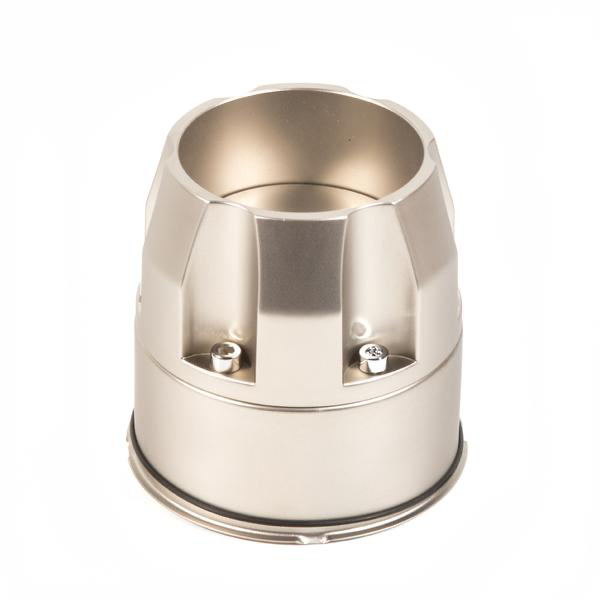 CAP T076 130MM BRUSHED 2 PIECE PUSH THRU