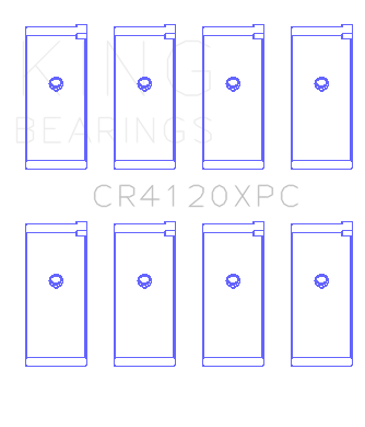 King Engine Bearings CR4120XPC STDX
