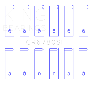 King Engine Bearings CR6780SI1.0