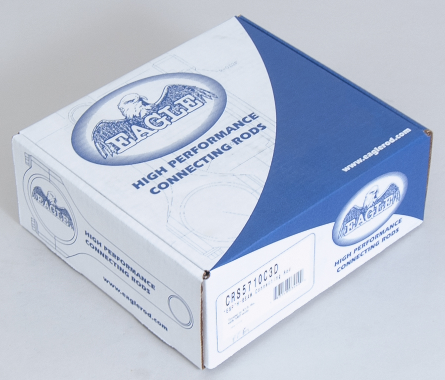 Eagle 4340 H-Beam Rod QUAD 4 LD9 4 CRS5710C3D