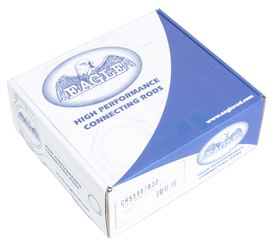 Eagle 4340 Rod BUICK V6 H-BEAM Rod CRS5967B3D