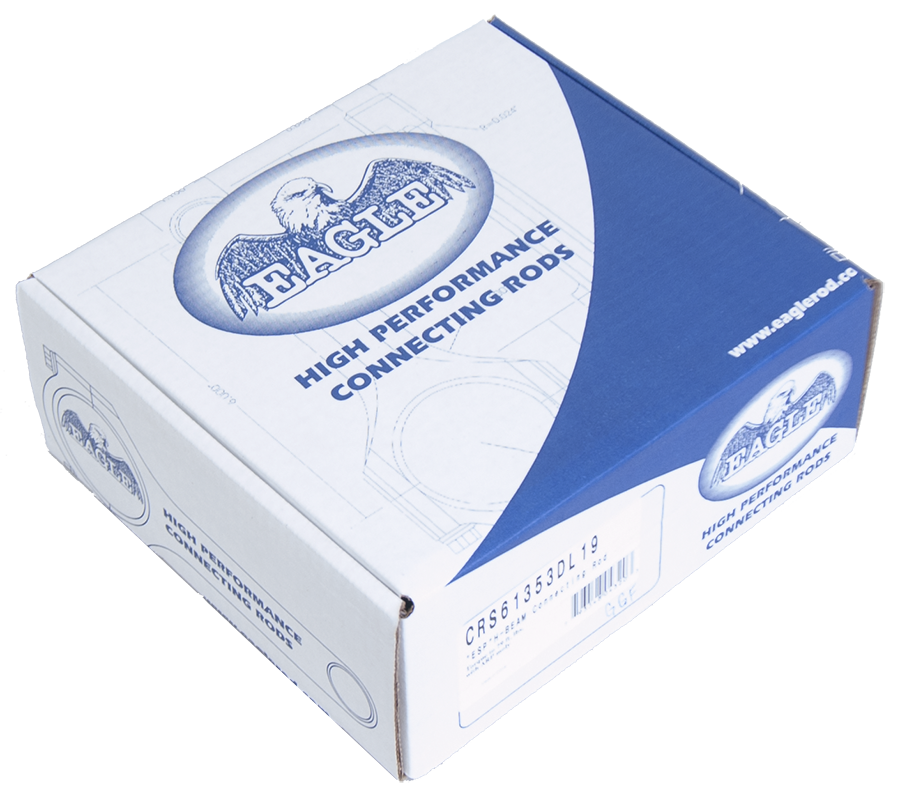 Eagle 4340 ROD BBC 6.135" ROD ARP L19 BOLT CRS61353DL19