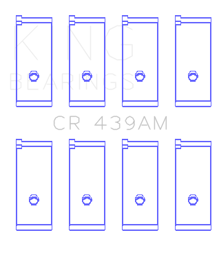 King Engine Bearings CR 439AM1.0