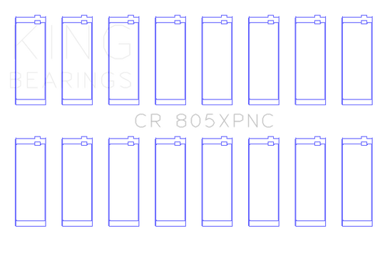 King Engine Bearings CR 805XPNC 010