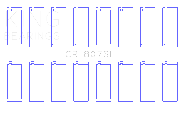 King Engine Bearings CR 807SI 030