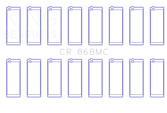 King Engine Bearings CR 868MC