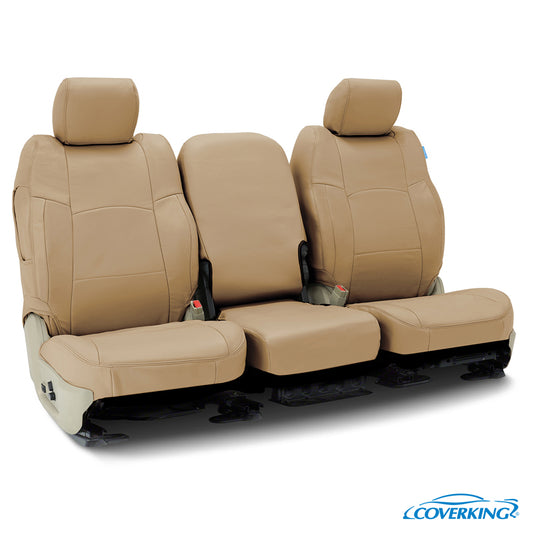 Coverking Custom Seat Cover Genuine Leather Leather