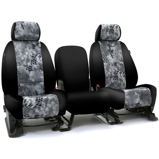 Coverking Custom Seat Cover Neosupreme Kryptek Black Sides
