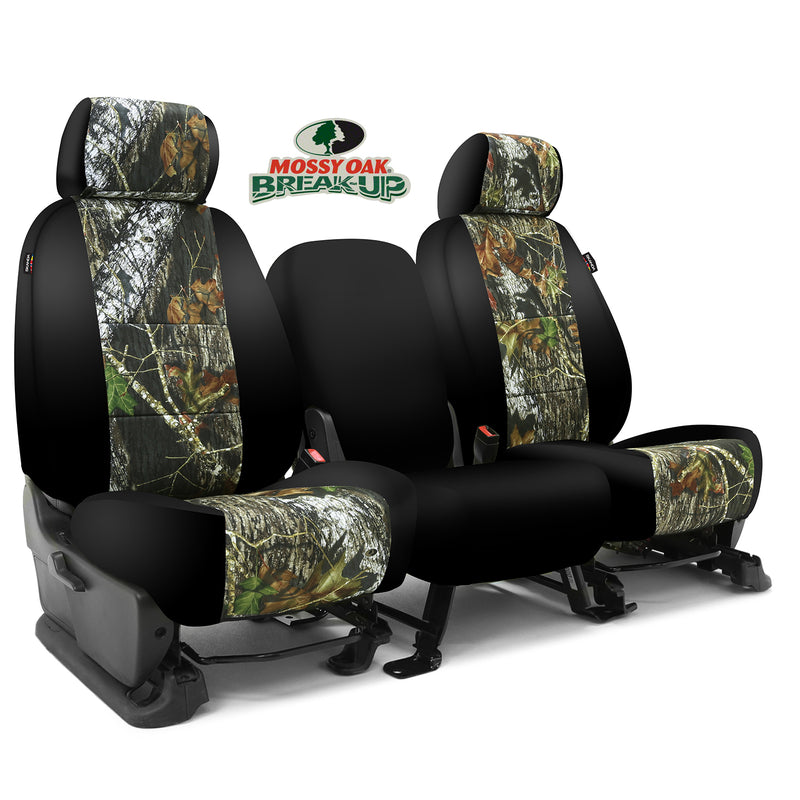 Coverking Custom Seat Cover Neosupreme Camo Mossy Black Sides