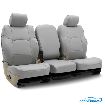 Coverking Custom Seat Cover Premium Leatherette Leatherette